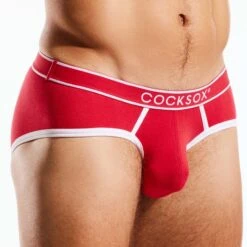 Slip CockSox Ember CX76BB Rouge 7 Slip CockSox Ember CX76BB Rouge -Men Attitude Boutique slip cocksox CX76BB rouge 4