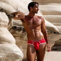 Slip CockSox Ember CX76BB Rouge 5 Slip CockSox Ember CX76BB Rouge -Men Attitude Boutique slip cocksox CX76BB rouge a