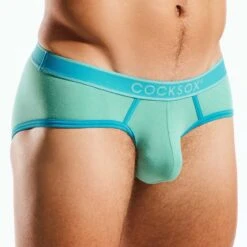 Slip CockSox Fern CX76BB Vert 7 Slip CockSox Fern CX76BB Vert -Men Attitude Boutique slip cocksox CX76BB vert 4