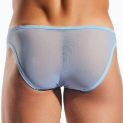 CockSox Spectral CX01ME Line Blue – Sheer Mesh Low Rise Briefs 5 CockSox Spectral CX01ME Line Blue – Sheer Mesh Low Rise Briefs -Men Attitude Boutique slip cocksox cx01me spectral 2