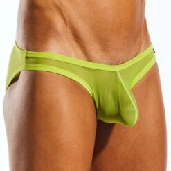 Slip Homme CockSox Citrus Green CX01ME - Sous-vêtement Mesh Respirant Taille Basse 5 Slip Homme CockSox Citrus Green CX01ME - Sous-vêtement Mesh Respirant Taille Basse -Men Attitude Boutique slip cocksox cx01me vert 4