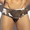 Slip ES Collection UN620 Chocolat -Men Attitude Boutique slip es un620 maron m