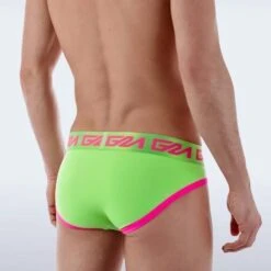 Slip Garçon LINCOLN 6 Slip Garçon LINCOLN -Men Attitude Boutique slip garconmodel slin vert 3