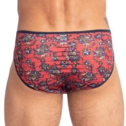 Slip L Homme Invisible Fiori Reale MY44FIO 6 Slip L Homme Invisible Fiori Reale MY44FIO -Men Attitude Boutique slip hi MY44FIO bleu 3