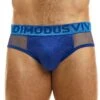 Slip Modus Vivendi Mesh Classic Bleu Marine - Sous-vêtement Homme Taille Basse en Tissu Ajouré