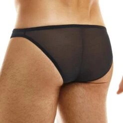 Slip Modus Vivendi Pied De Poule 06314 -Men Attitude Boutique slip modus 06314 noir 3