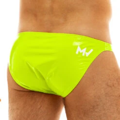 Slip Modus Vivendi Vinyl 08013 -Men Attitude Boutique slip modus 08013 jaune 3