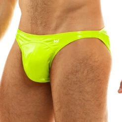 Slip Modus Vivendi Vinyl 08013 -Men Attitude Boutique slip modus 08013 jaune 4
