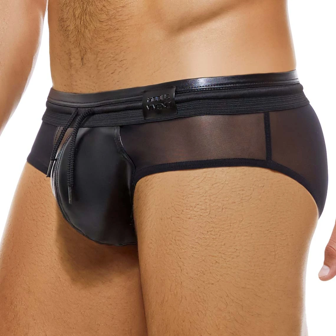 Slip Modus Vivendi Latex 11216 – Sexy Transparent Mesh Briefs with Latex Pouch 4 Slip Modus Vivendi Latex 11216 – Sexy Transparent Mesh Briefs with Latex Pouch – Image 4