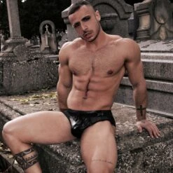 Slip Modus Vivendi Latex 11216 – Sexy Transparent Mesh Briefs with Latex Pouch 5 Slip Modus Vivendi Latex 11216 – Sexy Transparent Mesh Briefs with Latex Pouch -Men Attitude Boutique slip modus 11216 noir a