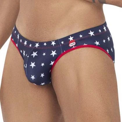 Slip Homme Pikante Star PIK0826 – Imprimé Étoiles Bleu et Rouge Style Patriotique 4 Slip Homme Pikante Star PIK0826 – Imprimé Étoiles Bleu et Rouge Style Patriotique – Image 4