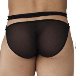 Pikante Oristan Black Microfiber Slip – Sexy Body-Defining Men's Brief PIK1018 -Men Attitude Boutique slip pikante pik1018 noir 3