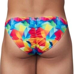 Slip Xtremen Rainbow Prism 91145 6 Slip Xtremen Rainbow Prism 91145 -Men Attitude Boutique slip xtremen 91145 multicolor 3