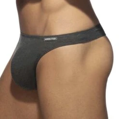 String Addicted AD986 -Men Attitude Boutique string addicted ad986 gris 4
