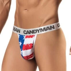 Candyman 99154 Electric Blue Lace Strappy G-String – Men's Low Rise Underwear 7 Candyman 99154 Electric Blue Lace Strappy G-String – Men's Low Rise Underwear -Men Attitude Boutique string candyman 99154 imprime 4