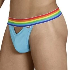 Candyman 99388 String Homme Noir – Ceinture Drapeau Multicolor avec Ouverture Frontale 8 Candyman 99388 String Homme Noir – Ceinture Drapeau Multicolor avec Ouverture Frontale -Men Attitude Boutique string candyman 99388 turquoise 4