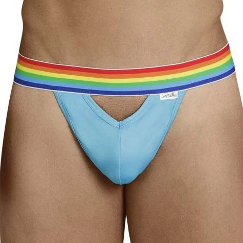 Candyman 99388 String Homme Noir – Ceinture Drapeau Multicolor avec Ouverture Frontale 1 Candyman 99388 String Homme Noir – Ceinture Drapeau Multicolor avec Ouverture Frontale