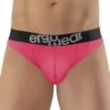 ErgoWear HIP EW1362 Black with Blue Waistband – Ergonomic Pouch Microfiber String Thong 8 ErgoWear HIP EW1362 Black with Blue Waistband – Ergonomic Pouch Microfiber String Thong -Men Attitude Boutique string ergo EW1362 corail m