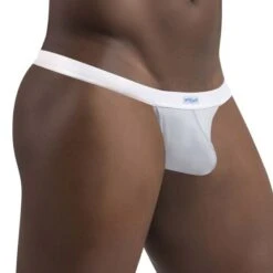 String ErgoWear SLK EW1375 – Microfibre Ultra-Légère avec Poche Ergonomique -Men Attitude Boutique string ergo EW1375 gris 4