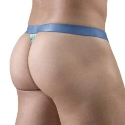 String ErgoWear SLK SE EW1776 Bleu Ciel – Sous-vêtement Ergonomique à Imprimés 7 String ErgoWear SLK SE EW1776 Bleu Ciel – Sous-vêtement Ergonomique à Imprimés -Men Attitude Boutique string ergo ew1776 bleu 3