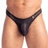 String L’Homme Invisible Good Vibrations Noir – Dentelle Légère et Coupe Ergonomique Y-Back