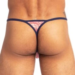 String L'Homme Invisible La Fleur Rose – Dentelle Transparente avec Fermoirs Latéraux Striptease 6 String L'Homme Invisible La Fleur Rose – Dentelle Transparente avec Fermoirs Latéraux Striptease -Men Attitude Boutique string hi UW21XLFR rose 3