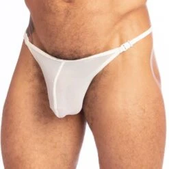 String L Homme Invisible Alizée MY21XIZE 7 String L Homme Invisible Alizée MY21XIZE -Men Attitude Boutique string hi my21xize blanc 4
