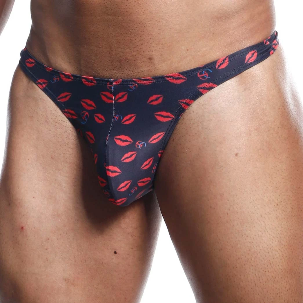 Joe Snyder String J03 Lips Print – Sexy Low-Rise Men's G-String with Optimal Support 1 Joe Snyder String J03 Lips Print – Sexy Low-Rise Men's G-String with Optimal Support