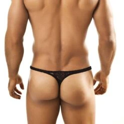 String Joe Snyder 03D Métallique – Sous-vêtement Masculin Design et Maintien 3 String Joe Snyder 03D Métallique – Sous-vêtement Masculin Design et Maintien -Men Attitude Boutique string joesnyder 03 noirdentelle 3