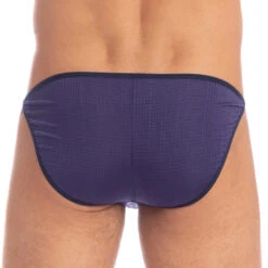 L'Homme Invisible String Indigo MY95IND – Microfibre Jacquard à Fermoirs Latéraux Striptease 5 L'Homme Invisible String Indigo MY95IND – Microfibre Jacquard à Fermoirs Latéraux Striptease -Men Attitude Boutique string my95ind bleu 3