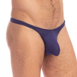 String L Homme Invisible Indigo UW26IND -Men Attitude Boutique string uw26ind bleu 4