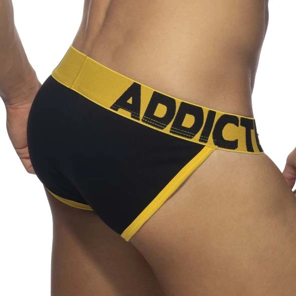 Tanga Addicted Open FLy AD1204 Jaune 3 Tanga Addicted Open FLy AD1204 Jaune â Image 3