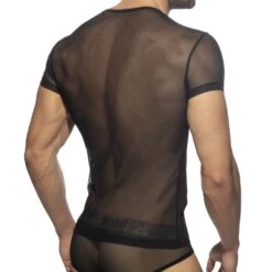 T-Shirt Addicted AD NET AD1020 6 T-Shirt Addicted AD NET AD1020 -Men Attitude Boutique tshirt ad AD1020 noir 3