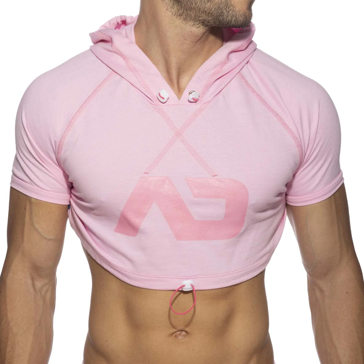 T-Shirt Crop Top Addicted Hoody AD1000 Rose 1 T-Shirt Crop Top Addicted Hoody AD1000 Rose