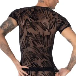 T-Shirt Eros Veneziani 7405 5 T-Shirt Eros Veneziani 7405 -Men Attitude Boutique tshirt eros 7405 noir 3