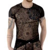 T-Shirt Eros Veneziani 7495 Noir -Men Attitude Boutique tshirt eros 7495 noir m 1