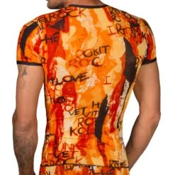 T-shirt Eros Veneziani MA507 6 T-shirt Eros Veneziani MA507 -Men Attitude Boutique tshirt eros ma507 orange 3