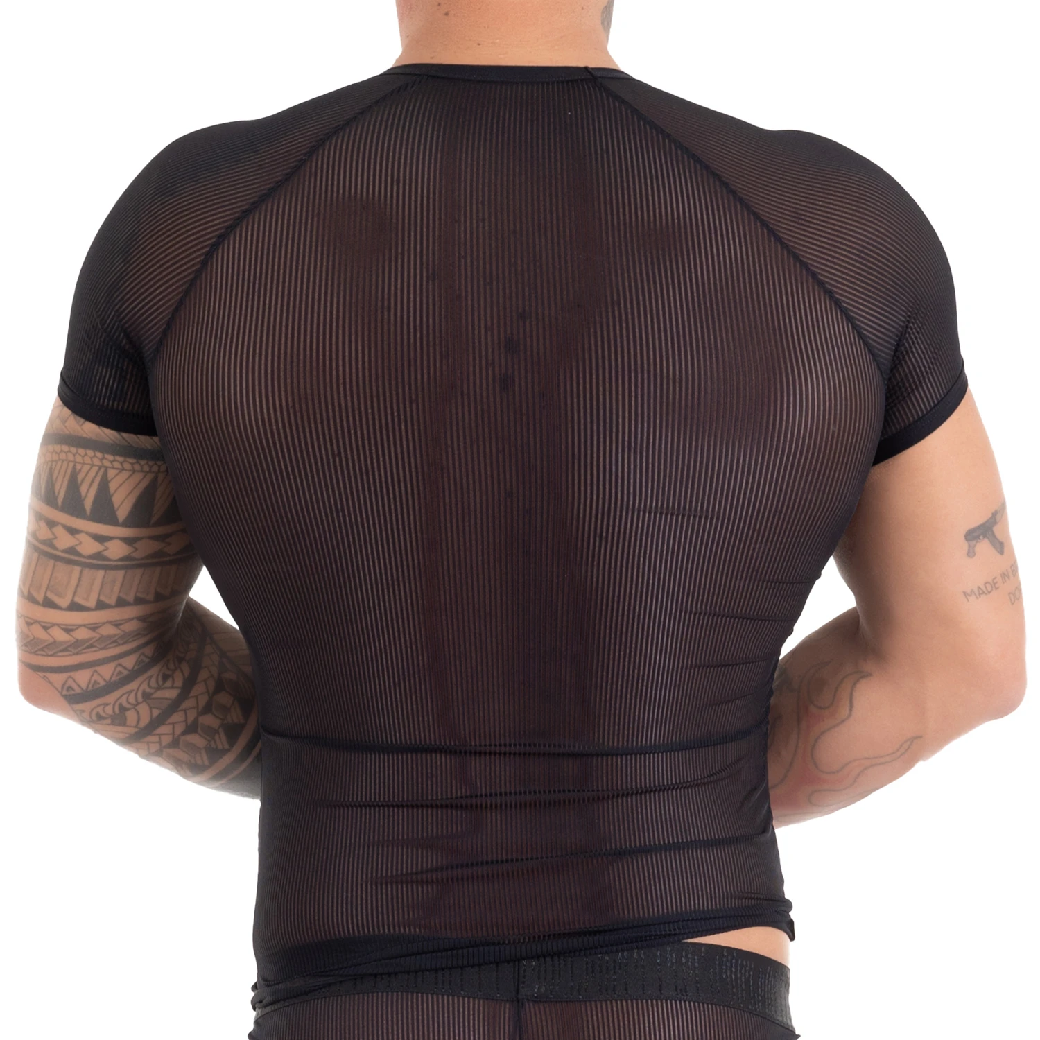 T-Shirt Eros Veneziani 7544 Noir 2 T-Shirt Eros Veneziani 7544 Noir – Image 2