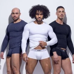 T-Shirt ES Collection Recycled Rib TS325 Blanc -Men Attitude Boutique tshirt es ts325 blanc a