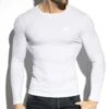 T-Shirt ES Collection Recycled Rib TS325 Blanc -Men Attitude Boutique tshirt es ts325 blanc m
