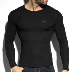 T-Shirt ES Collection Recycled Rib TS325 Noir