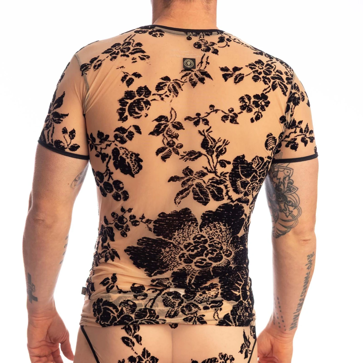 T-Shirt L Homme Invisible Velours Et Luxure MY73LUX Noir 3 T-Shirt L Homme Invisible Velours Et Luxure MY73LUX Noir – Image 3