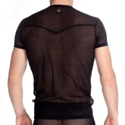 T-Shirt L Homme Invisible Damien MY61DAM -Men Attitude Boutique tshirt hi my61dam noir 3