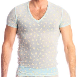 T-Shirt L Homme Invisible Paradiso MY73PAR Blanc