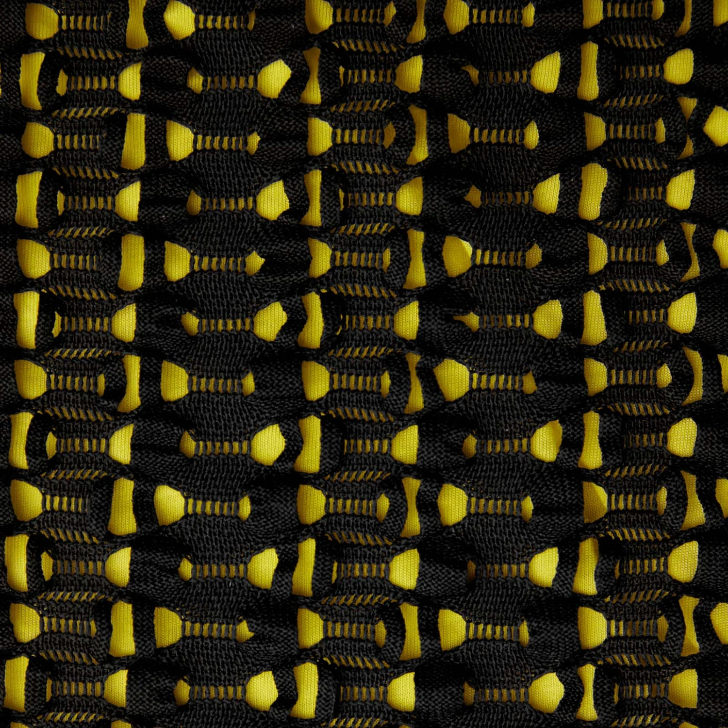 Modus Vivendi Hole T-Shirt 02341 – Black Crochet-Style Perforated Mesh Tee 4 Modus Vivendi Hole T-Shirt 02341 – Black Crochet-Style Perforated Mesh Tee – Image 4