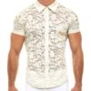 Chemise Modus Vivendi Floral Lace 04141 6 Chemise Modus Vivendi Floral Lace 04141 -Men Attitude Boutique tshirt modus 04141 blanc m