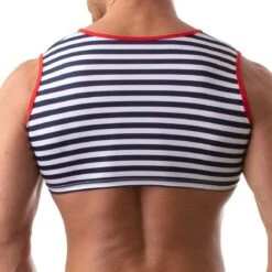 T-Shirt Crop Top Iconic TOF PARIS TOF213BU Rayé 6 T-Shirt Crop Top Iconic TOF PARIS TOF213BU Rayé -Men Attitude Boutique tshirt tof tof213bu raye 3 1